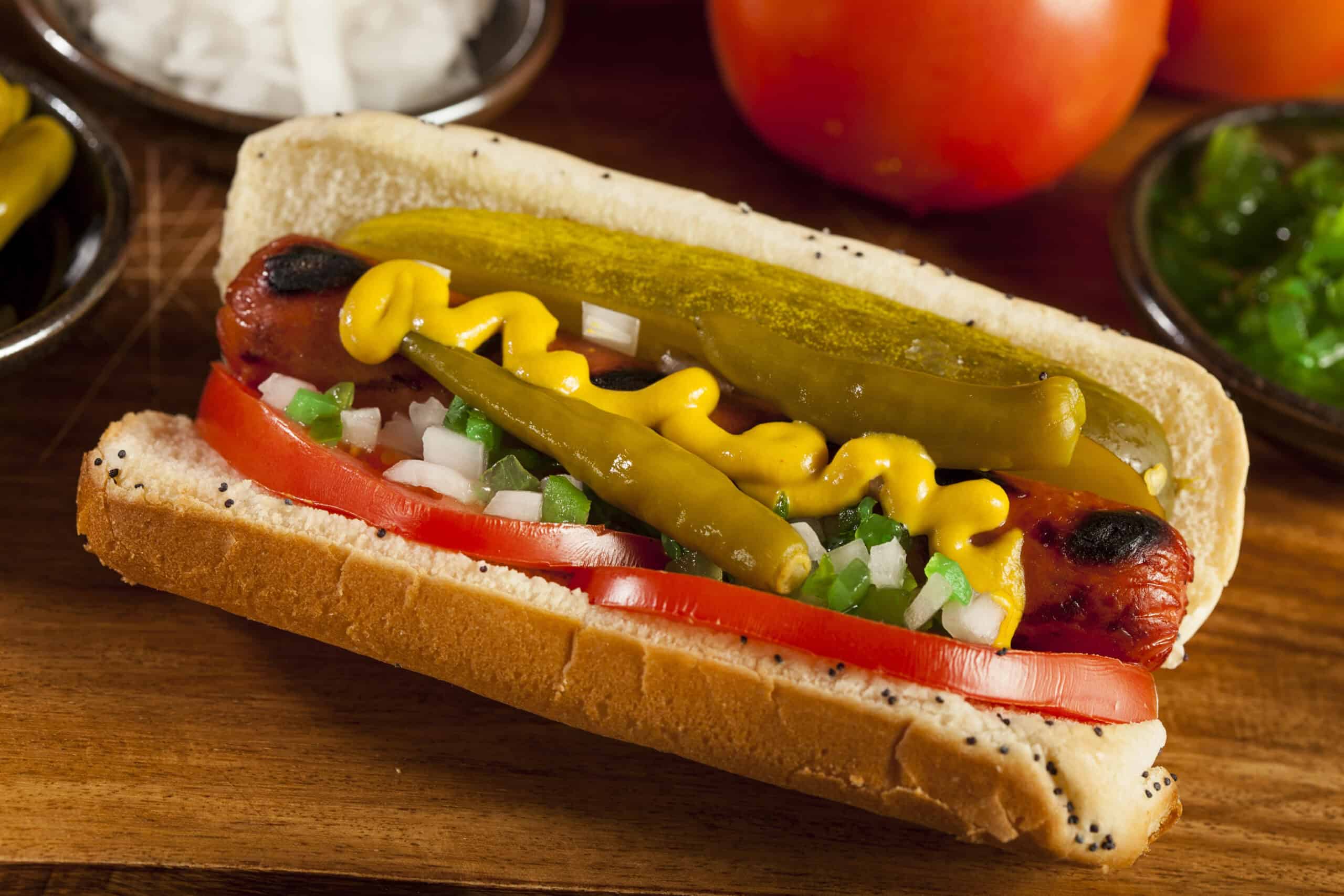 Chicago Style Hot Dogs: No Ketchup Involved!
